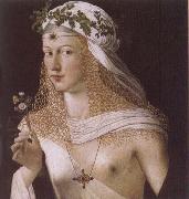 BARTOLOMEO VENETO Portrait of a Woman oil painting